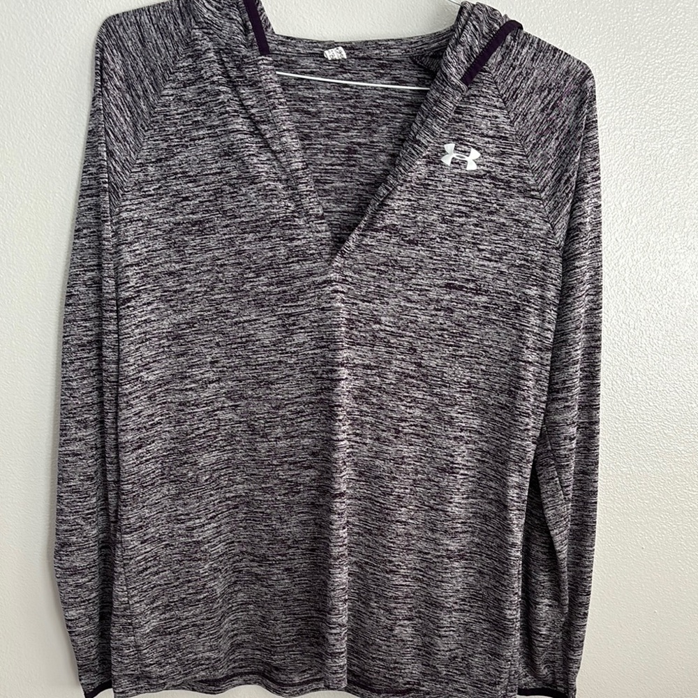Under Armour Heathered Gray Hoodie
